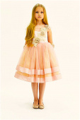 Платье для девочки "Lindissima №1538"/Платье Линдиссима Розовая Пудра