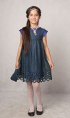 Нарядное детское платье "Красавушка Элли Гипюр"