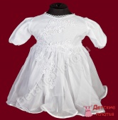 Детское нарядное платье "Детская белоснежка"