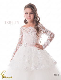 Бальное платье для девочки Triniti Bride TG0247