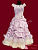 Нарядное детское платье "Сиреневые цветы"