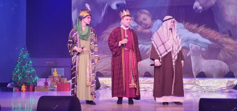 Костюм волхва (бордовый)