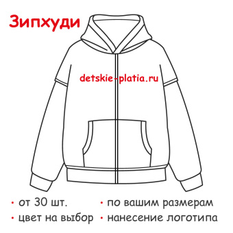 Зипхуди на заказ