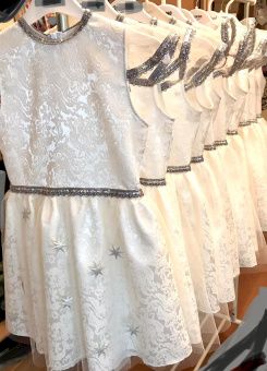 костюм снежинки